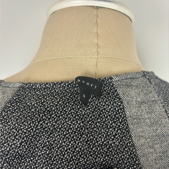 Theory Chayenne B Gray Dress Zipper 4 NWT - Picture 8 of 9